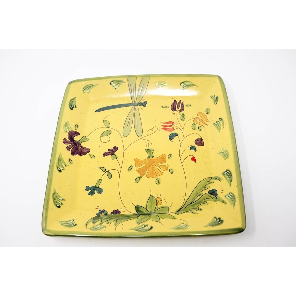 Serving Platter Romancing Provence Collections USA France Libellule Dragonfly